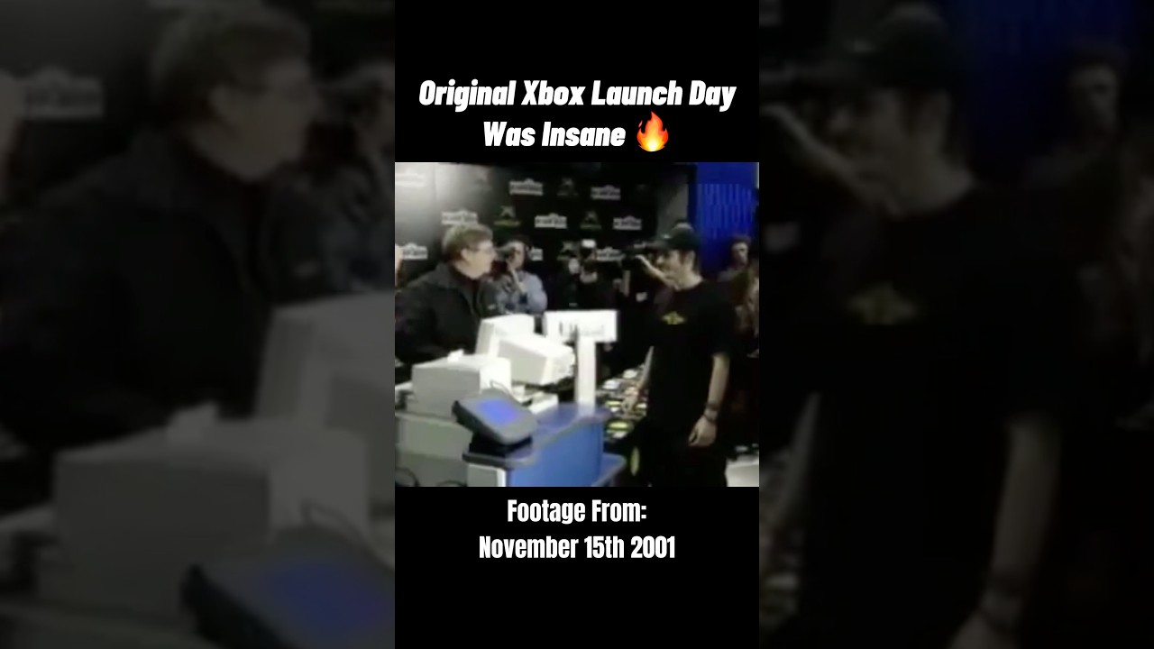 Original Xbox Launch Day 2001 !
