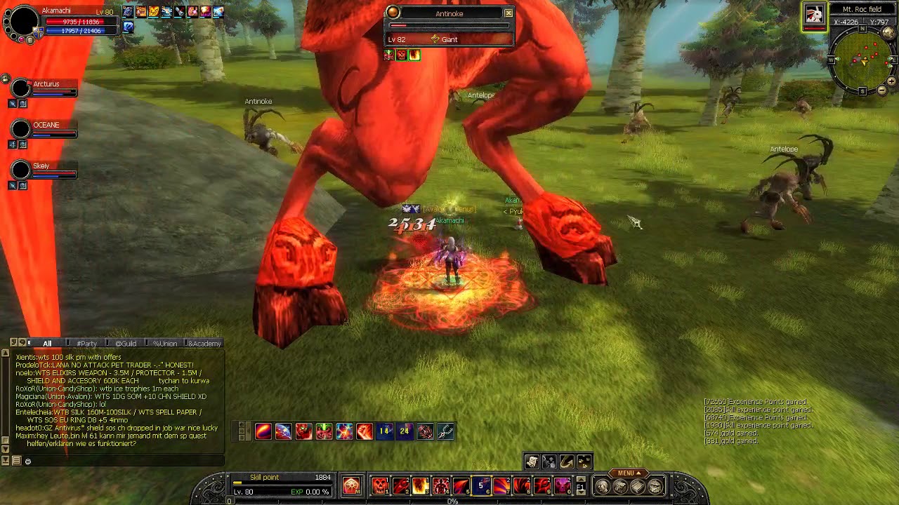 Silkroad Online - Origin server - Warlock/Cleric lv 80 grind