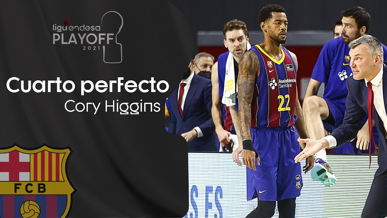 Cuarto perfecto de CORY HIGGINS: 14 puntos sin fallo | Playoff Final 2021