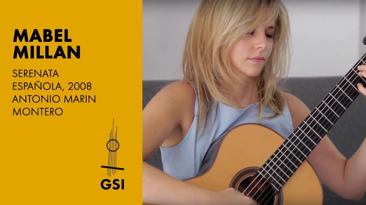 Mabel Millán plays Malats Serenata Española - GSI in Granada
