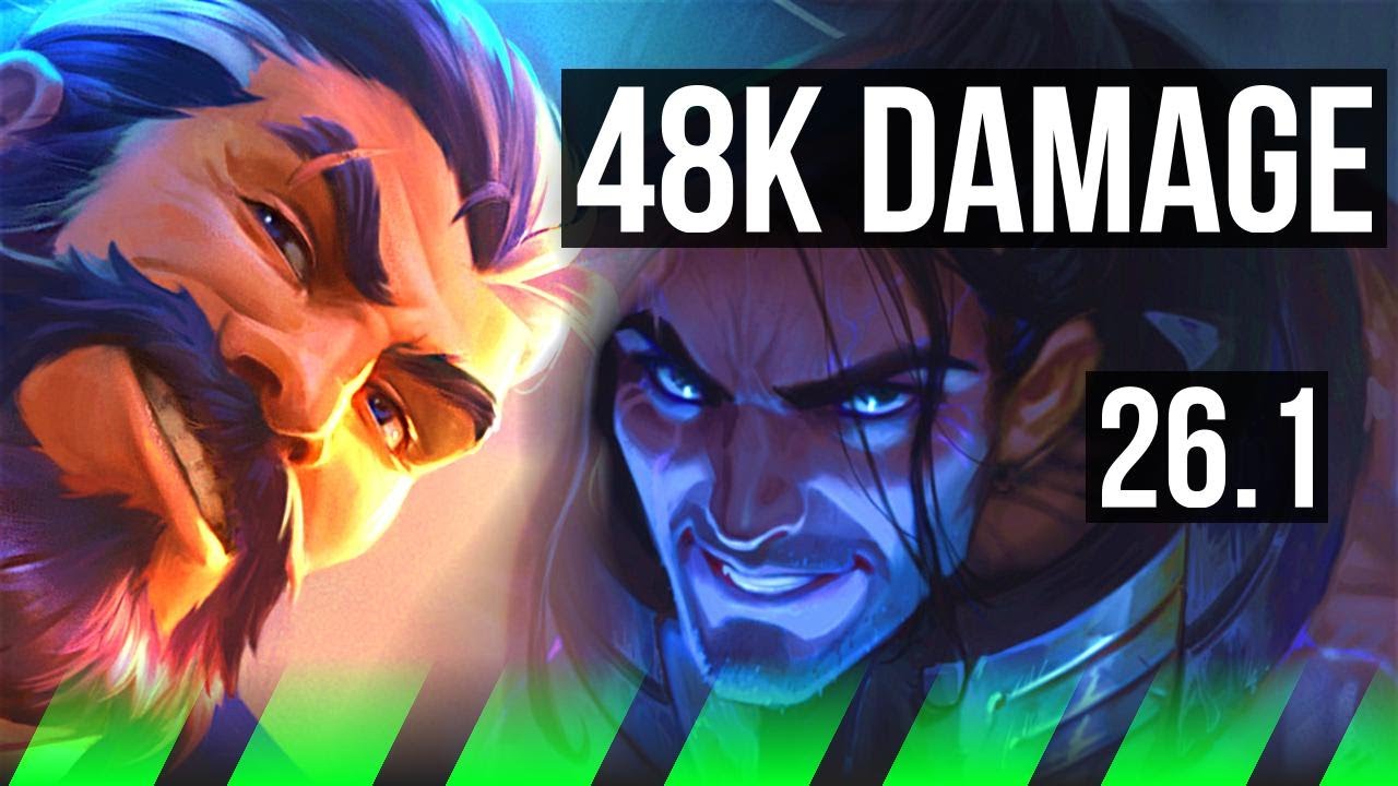 GRAVES vs SYLAS (JGL) | 48K damage | KR Challenger | 26.1