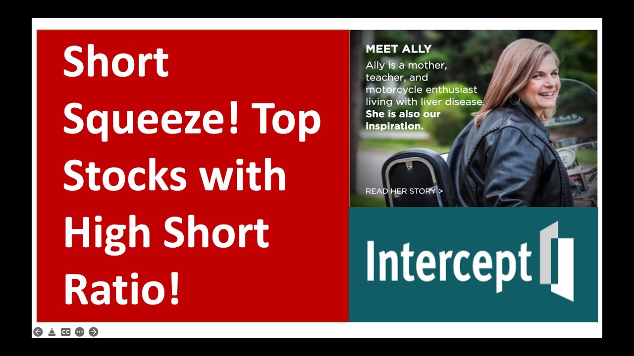 Short Squeeze! - Top Stocks with High Short Ratio!