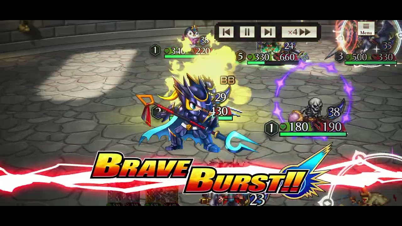 Gameplay Brave Frontier verses free to play TCG on mobile lets play Quest for Rank #1 top10 gameplay