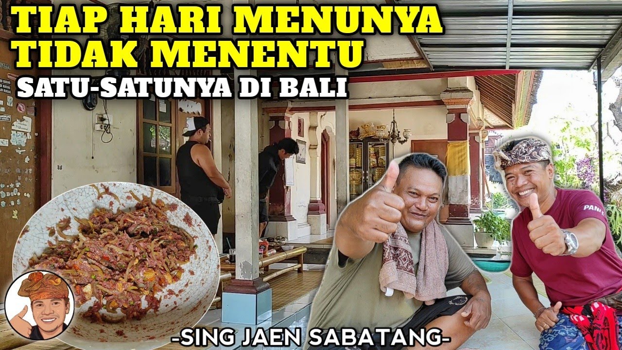 DAGANG LAWAR PLEK PALING TIDAK JELAS DI BALI 🤔 TETAP DI BURU - LAWAR PLEK GANAS 87 BATUYANG