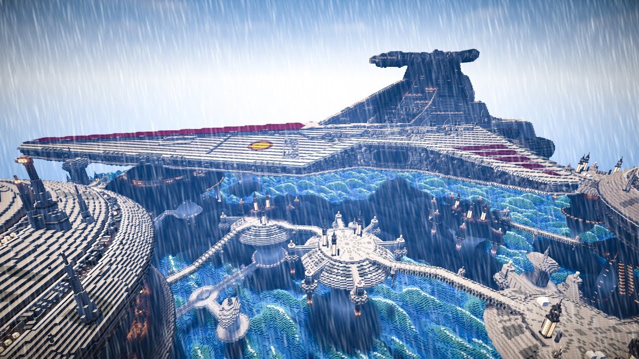 Minecraft Star Wars Kamino Tipoca City Review