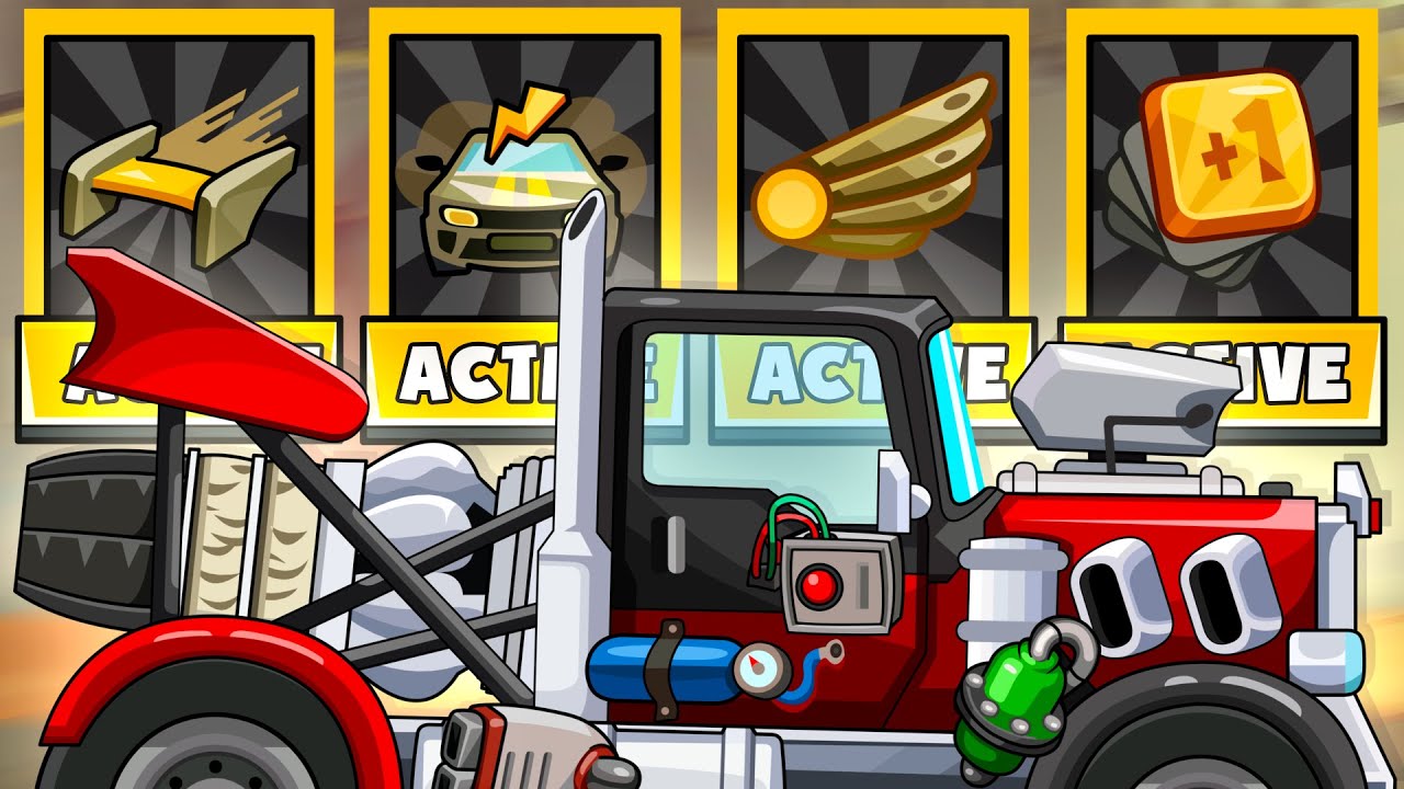 RACING TRUCK IS MY FASTEST CAR! I'M IMPRESSED! HILL CLIMB RACING 2