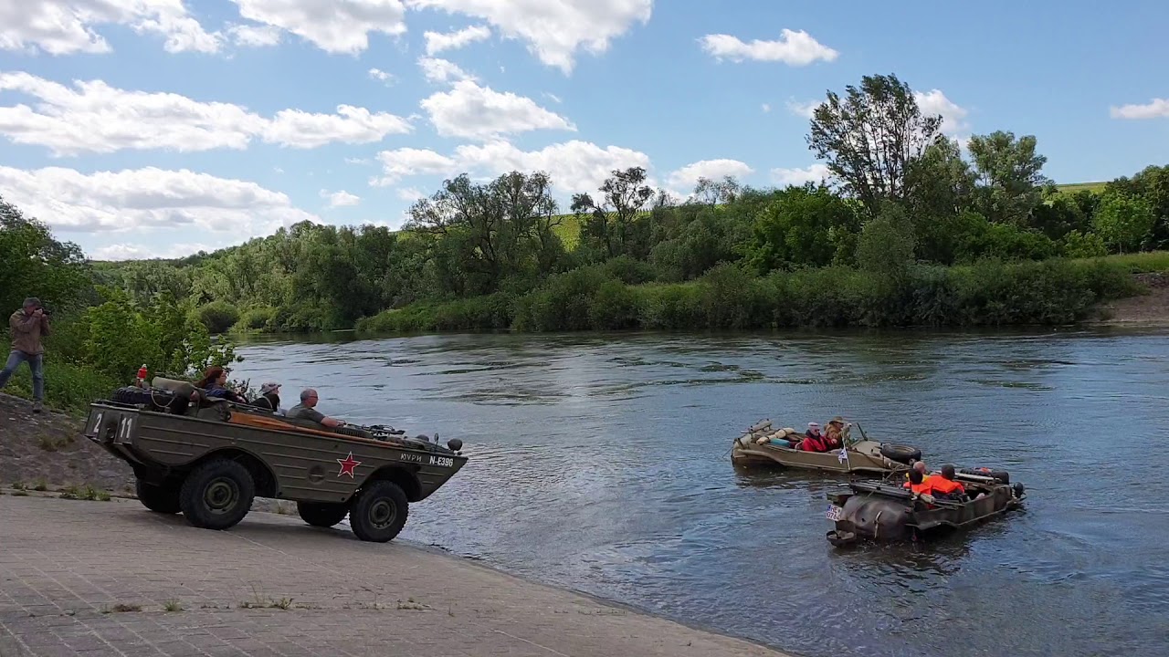 Schwimmwagentreffen 2019 in Stammheim/Main.