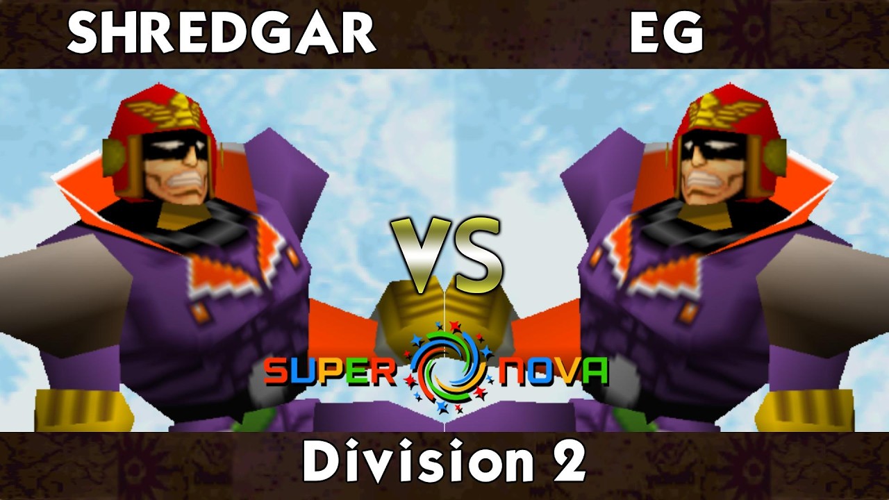 Supernova 2024 - SHREDGAR (Captain Falcon) Vs. EG (Captain Falcon) Smash Bros - SSB64