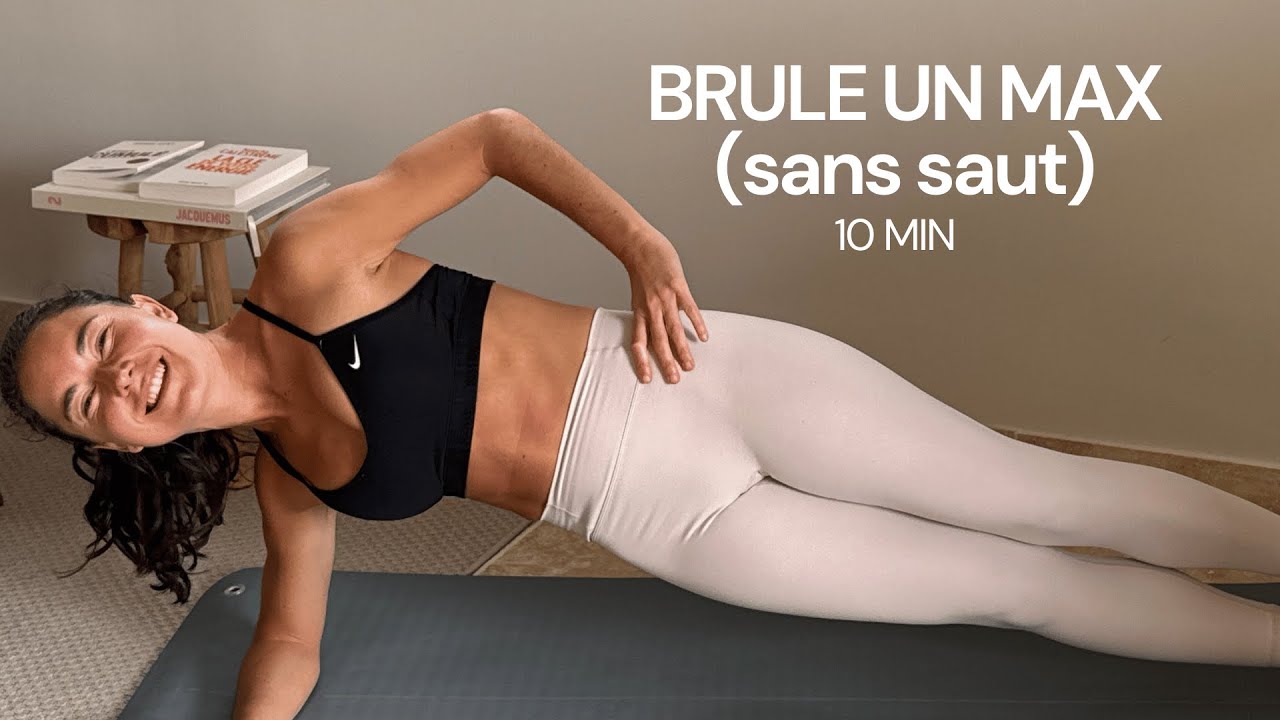 10min brûler un max de calories sans saut