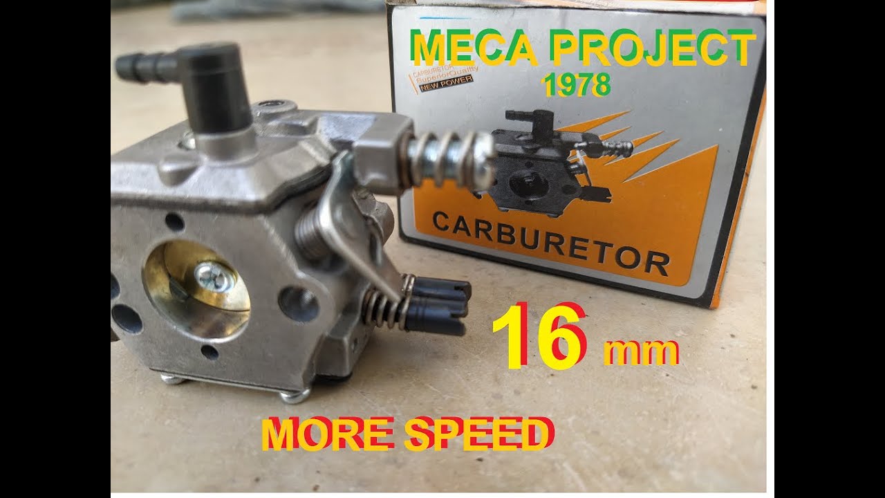 pocket bike 49cc engine  with chainsaw carburetor