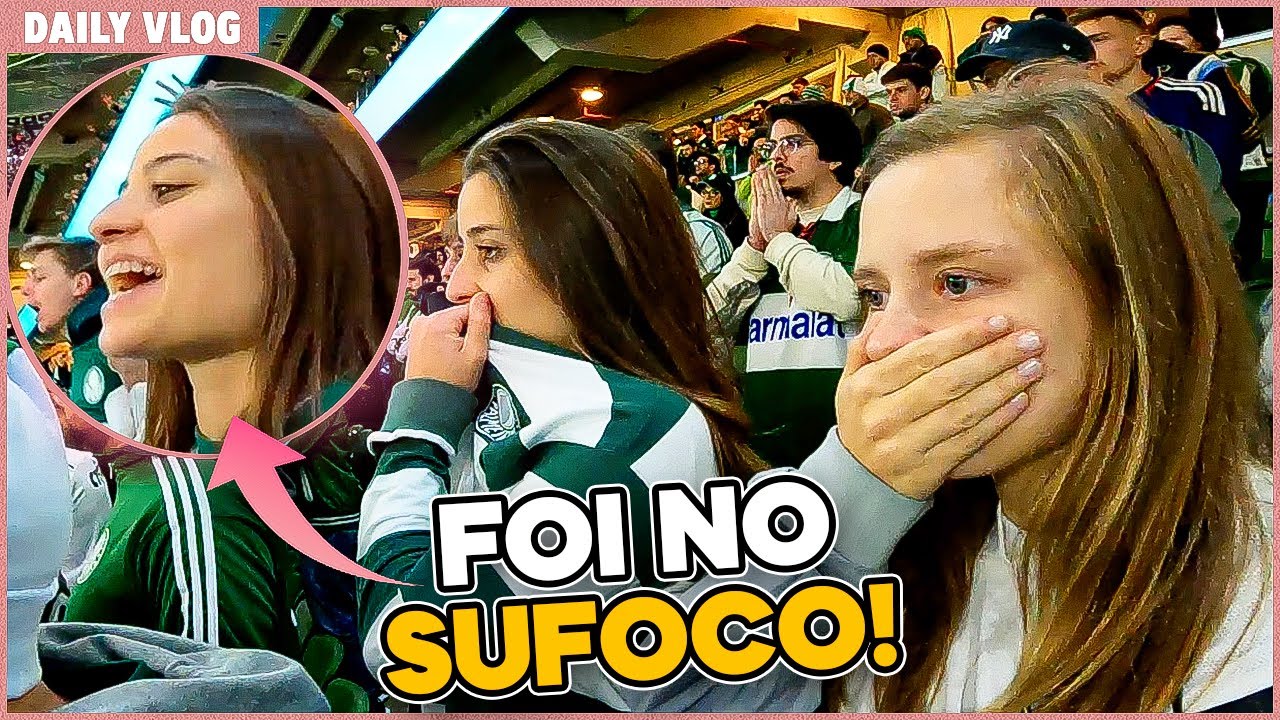 VITÓRIA ÉPICA DO PALMEIRAS | LUANA MALUF ENLOUQUECEU