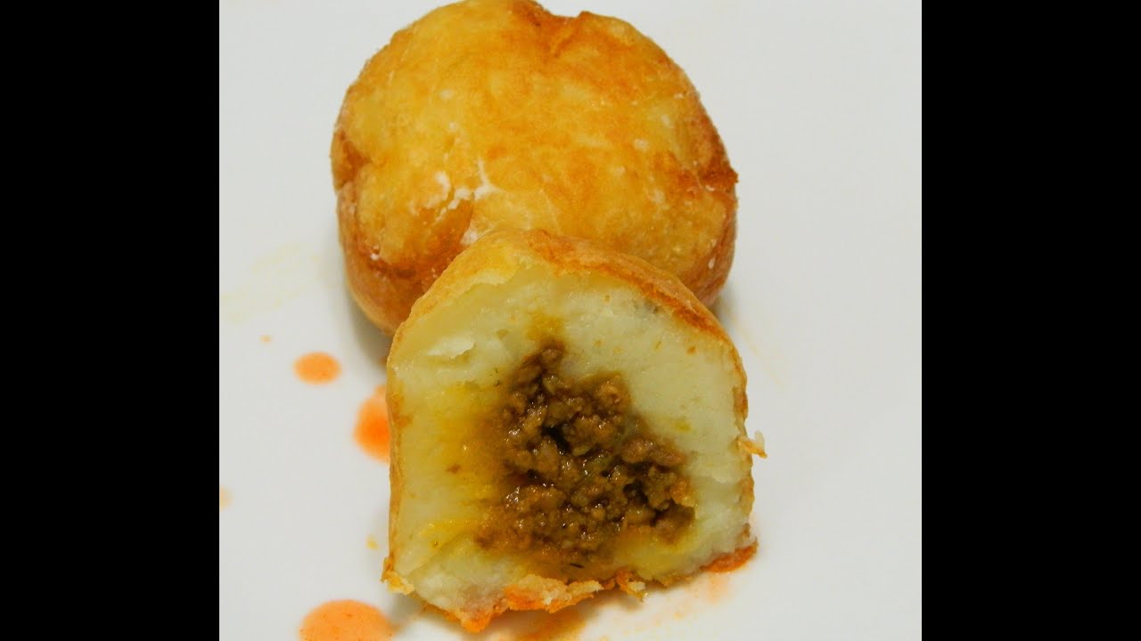 Rellenos de Papa or Stuffed Potato Balls