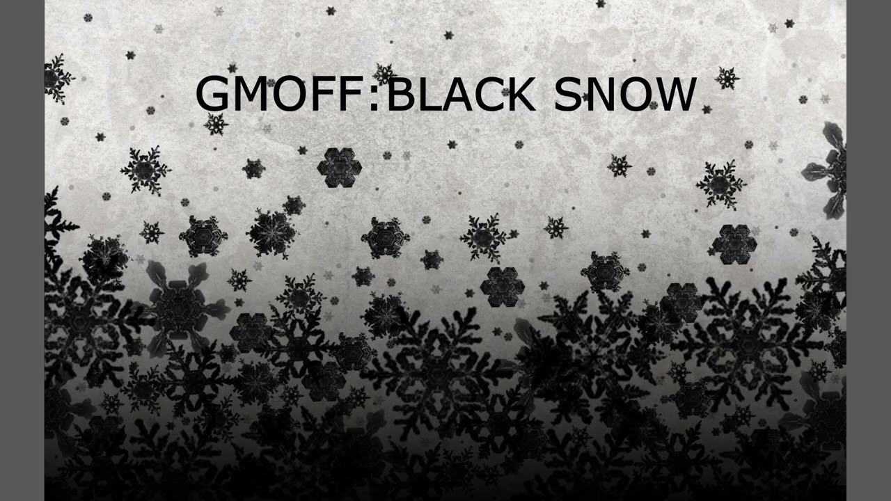 Black Snow / New Beat / Experimental / Made by Gmoff – Not AI Generated