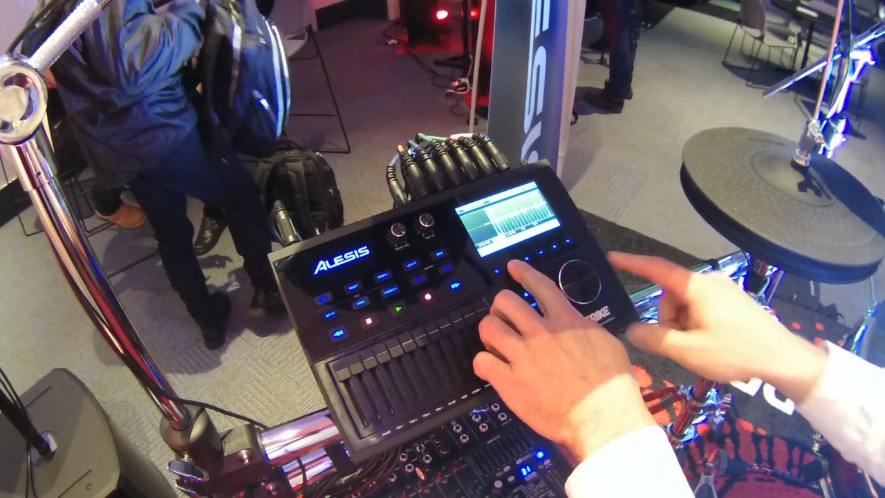 NAMM 2017 Alesis Strike Pro Kit Sample Mode