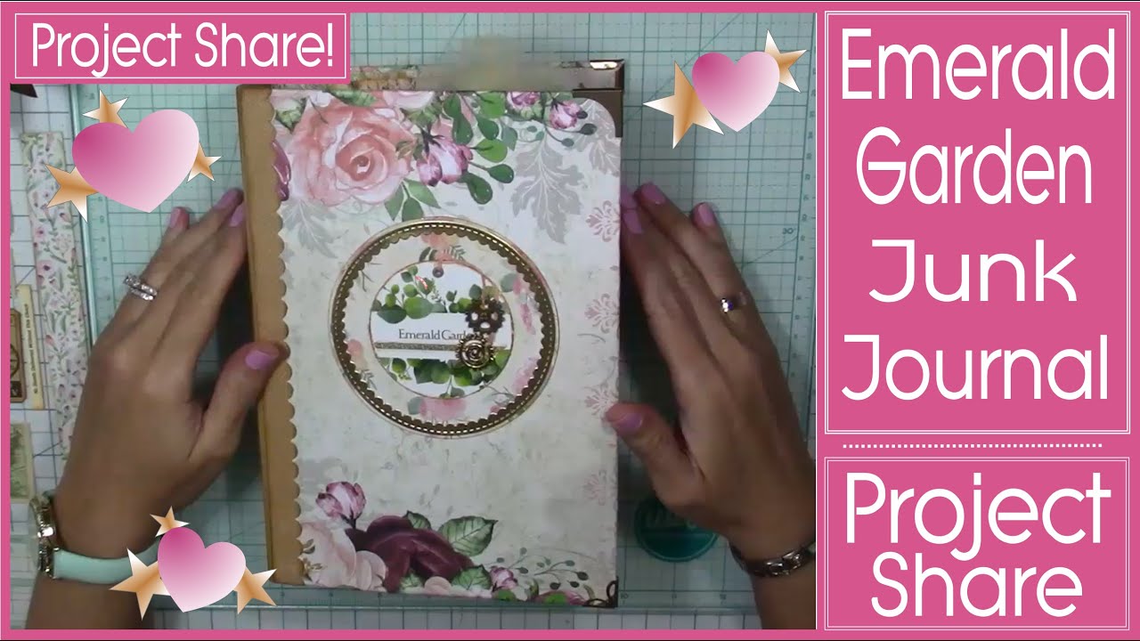 EMERALD GARDENS JUNK JOURNAL PROJECT SHARE