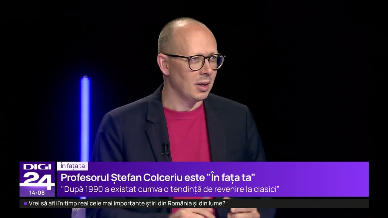 &Icirc;n fața ta cu Ștefan Colceriu: &Icirc;n mod fatal nu avem, spre deosebire de alții,cei 700 de ani de acasă