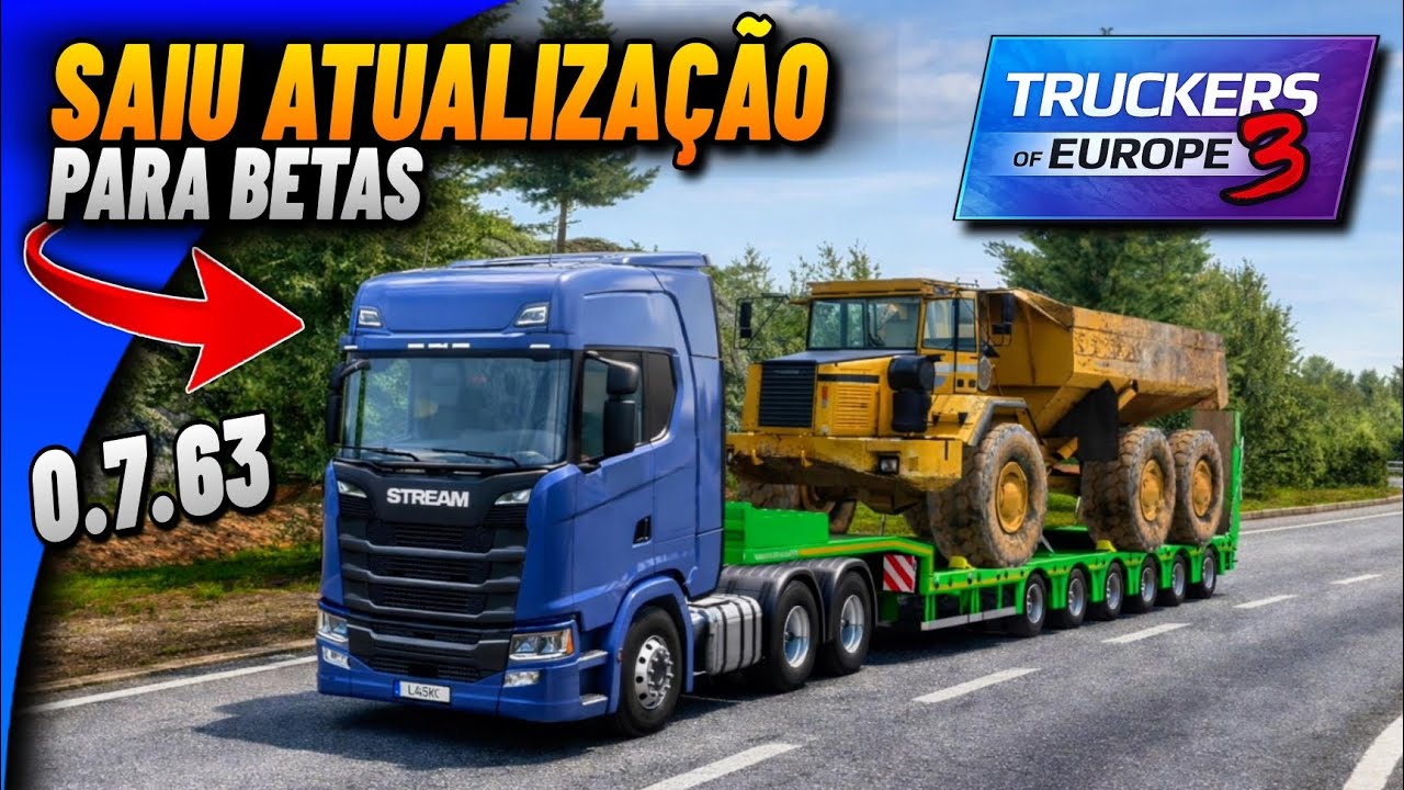 SAIU A NOVA ATUALIZAÇÃO DO TRUCKERS OF EUROPE 3 COM NOVA CIDADE E MUITO MAIS!