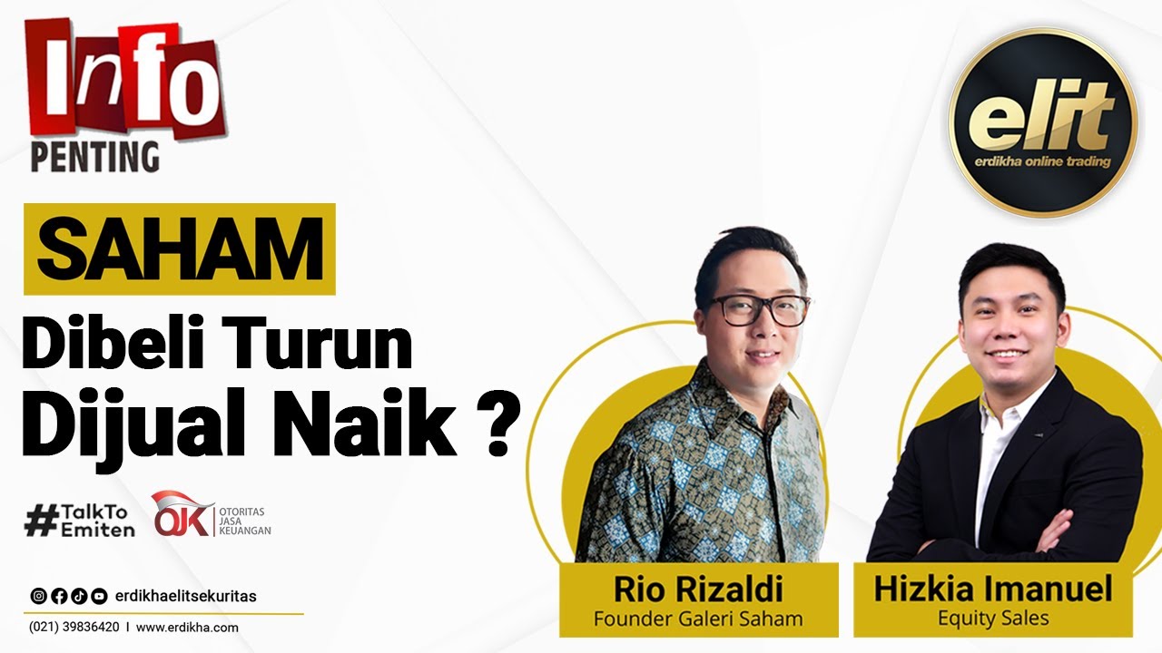 SAHAM, Dibeli Turun Dijual Naik?