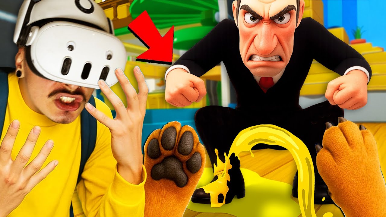НЕПОСЛУШНЫЙ ПЁС ПОПИСИЛ НА НОГУ ХОЗЯИНА!! (Dog Plan VR)