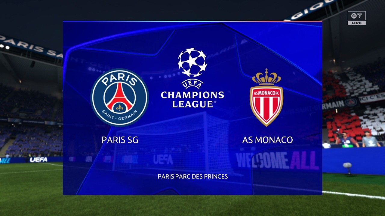 PARIS SG vs MONACO  | Champions League Round of 32 | Second Leg | FC 26 | PS5 | Gameplay