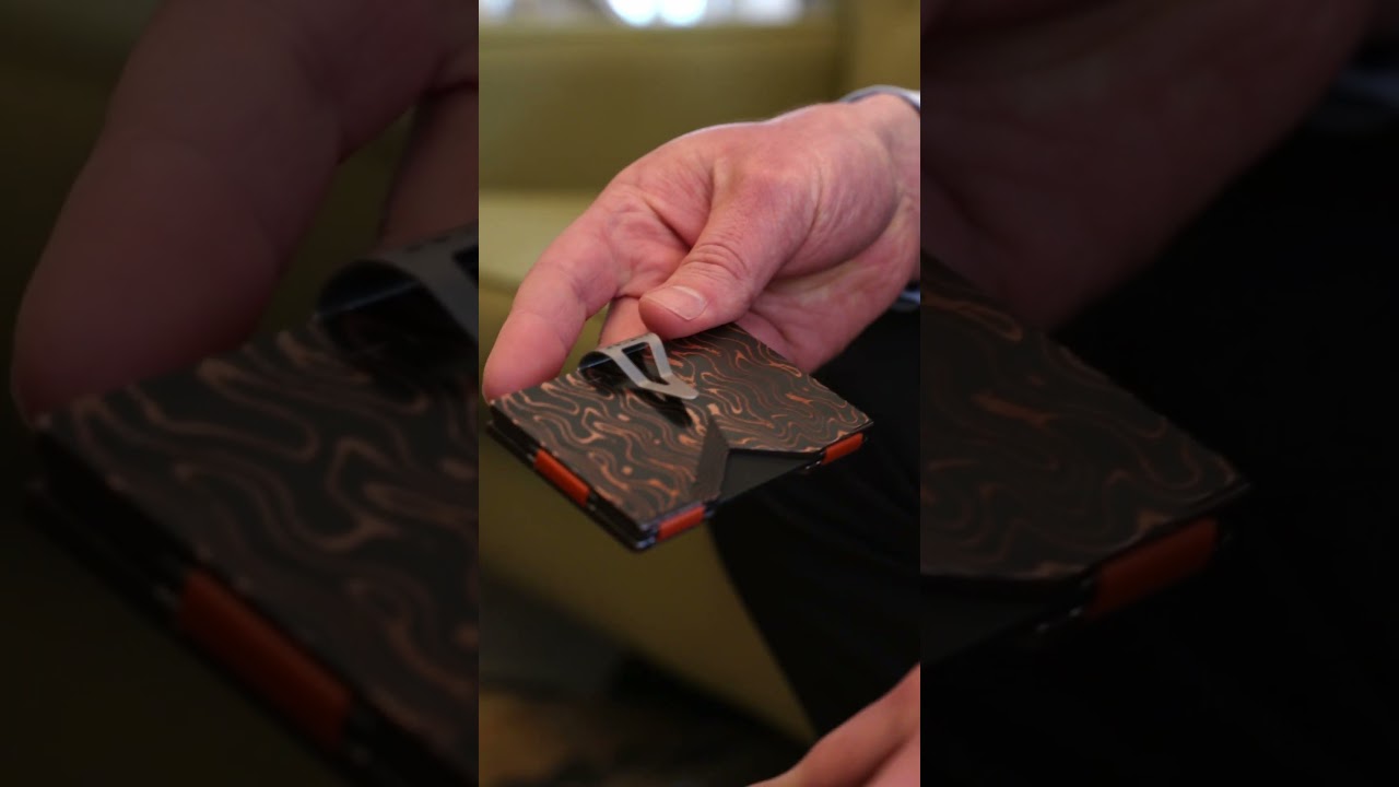 Rare Copper Steel Wallet - The Bejeti KOTHAR #luxurywallet #minimalistwallet #topquality