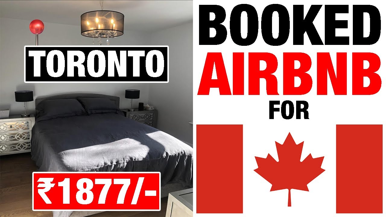I BOOKED MY AIRBNB For Canada 🥳
