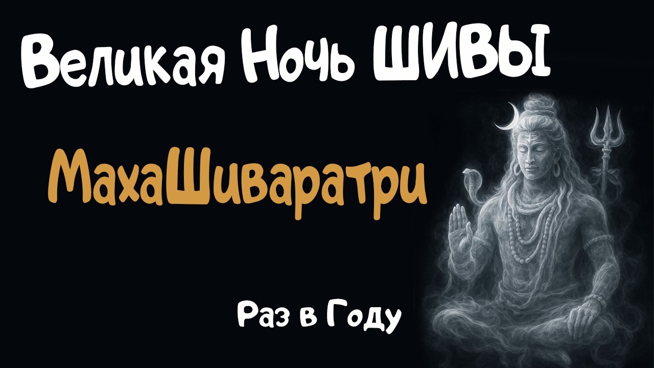 Великая Ночь! Шиваратри! Ведическая астрология