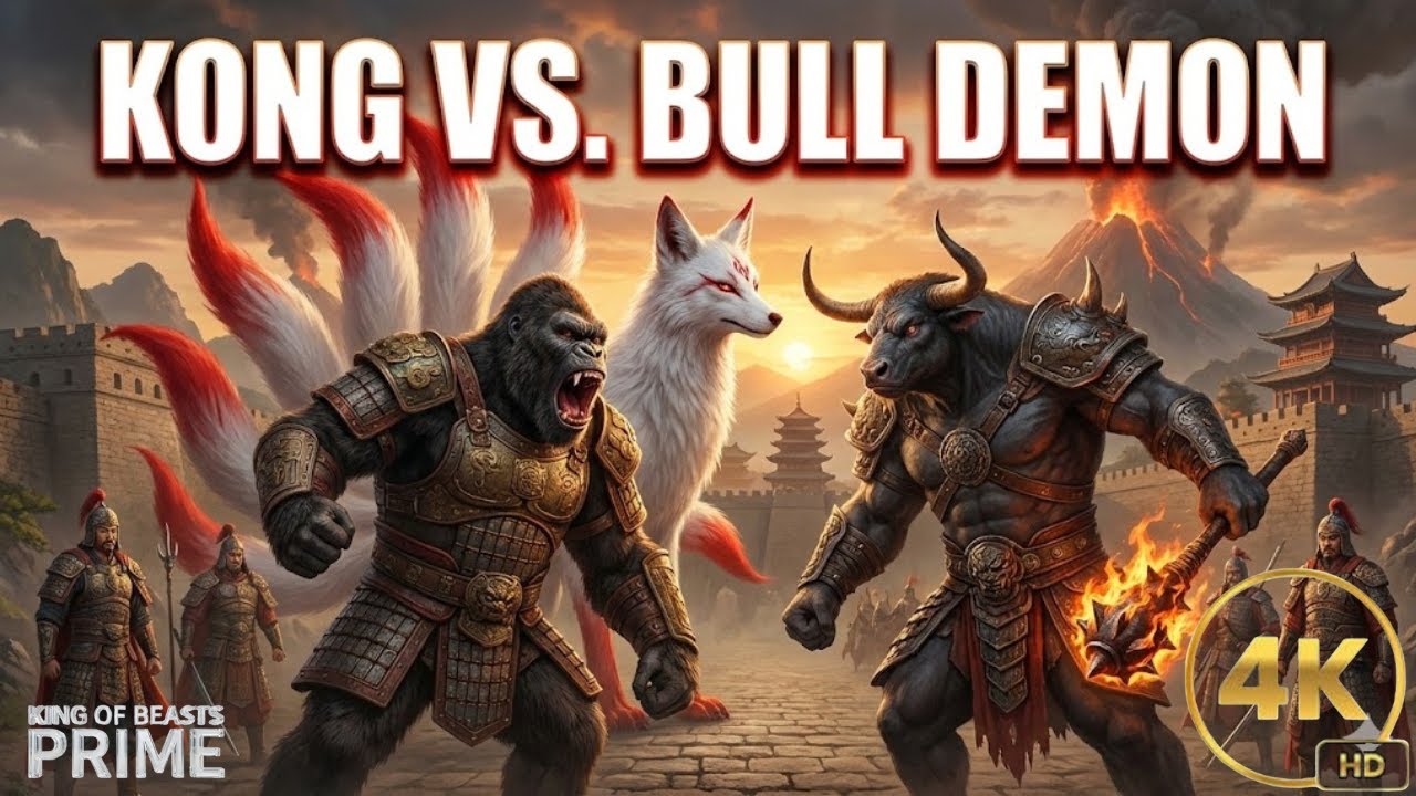 Colossal Battle in Ancient China | King Kong vs Bull Demon King | Full Cinematic War!