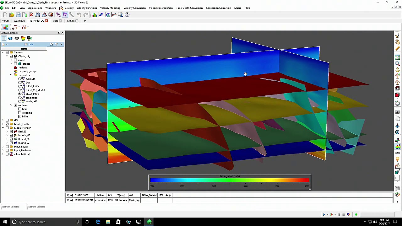 Building Geologically-Consistent Velocity Models