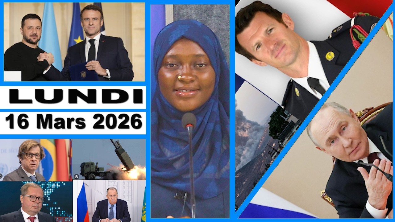 Lundi 16 Mars 2026 /Actualites internationale