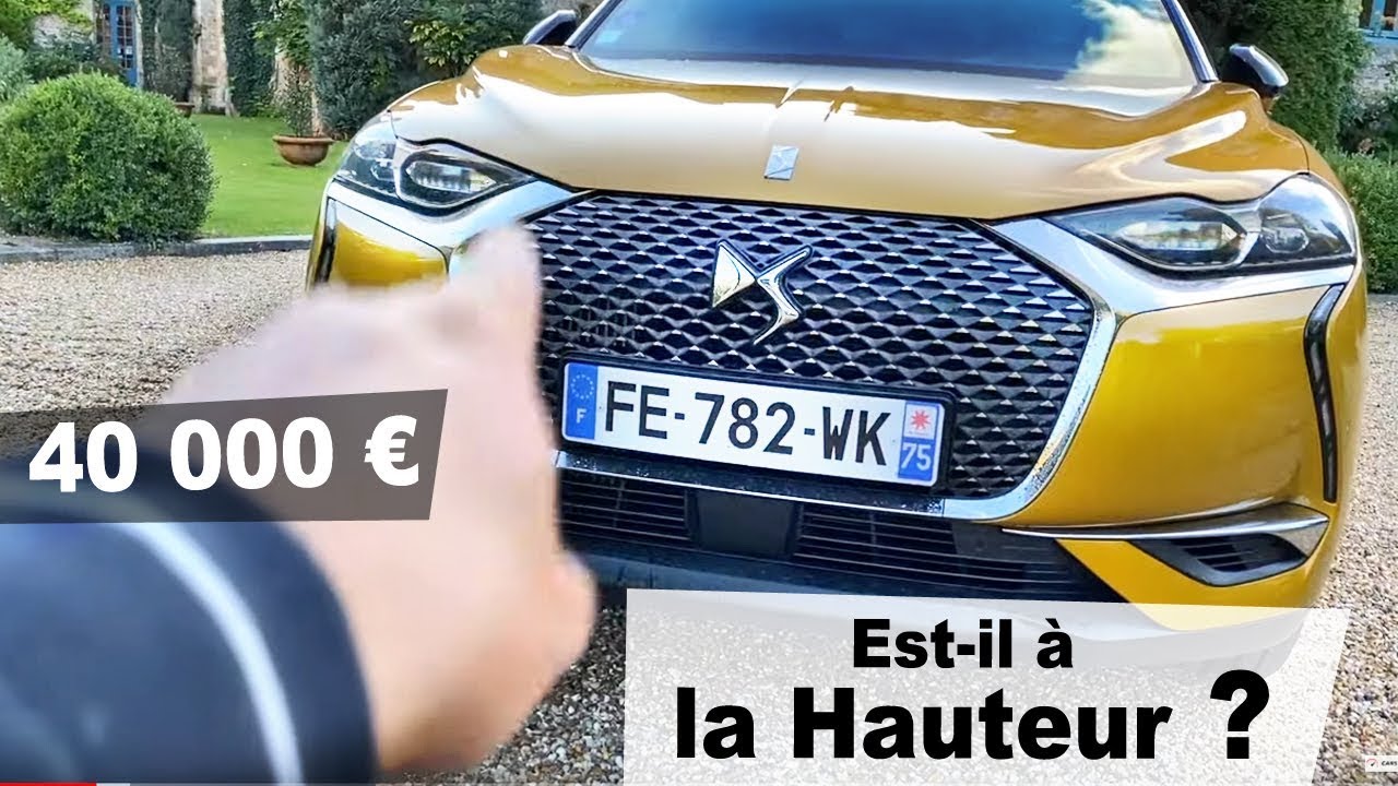 Essai DS3 Crossback, Aussi Premium que les Allemands ?