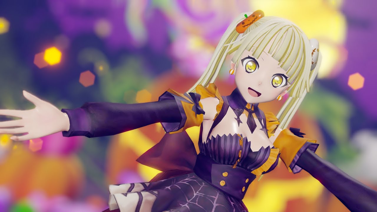 【MMDバンドリ】エイリアンエイリアン【弦巻こころ(ハロウィン衣装)】