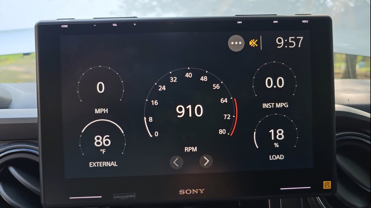 2019 Toyota Tacoma Sony XAV-9500ES and Alpine PWE-S8 install!