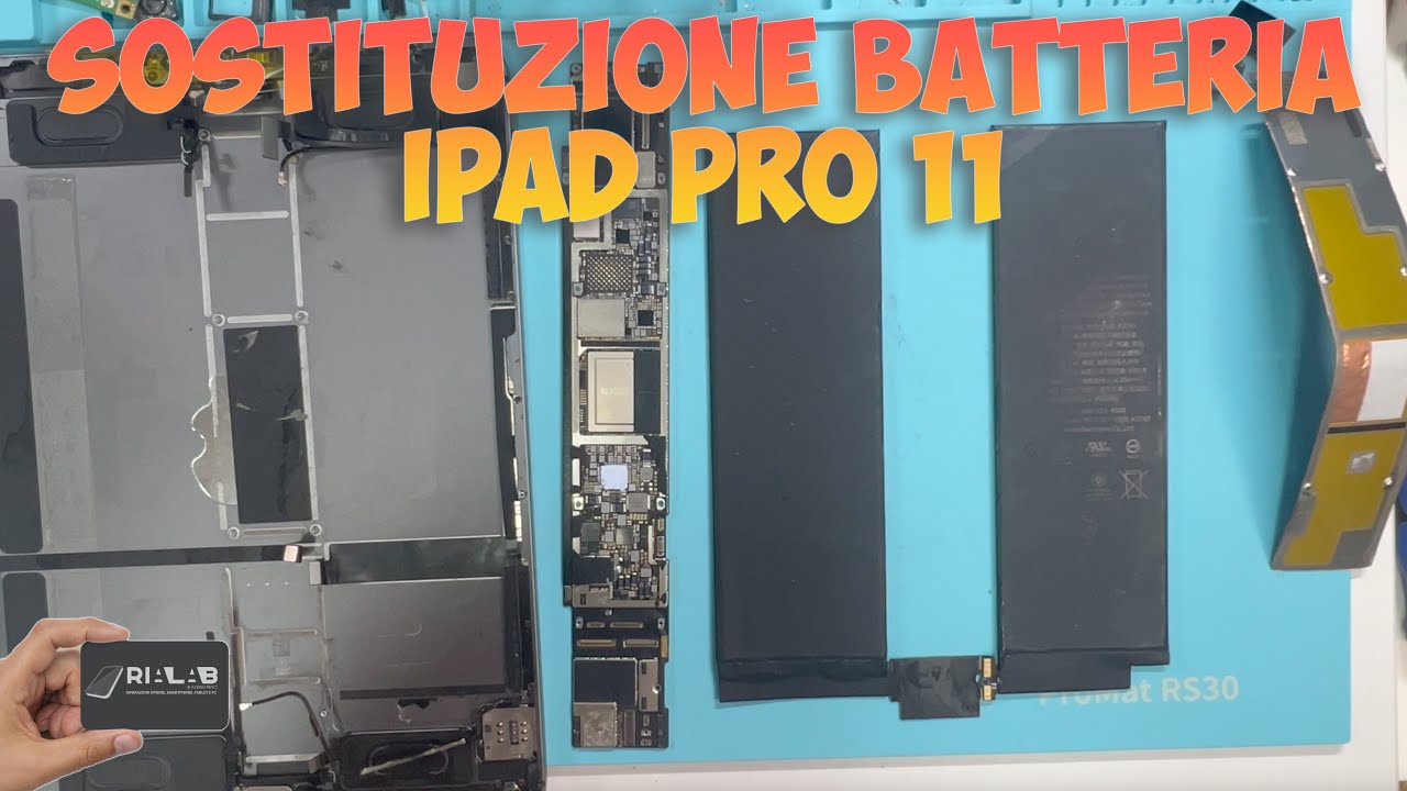 Sostituzione batteria iPad Pro 11 #ipadpro11