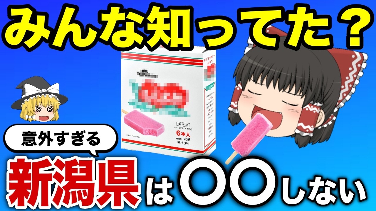 【日本地理】地元民以外激ムズ！新潟県あるある【ゆっくり解説】