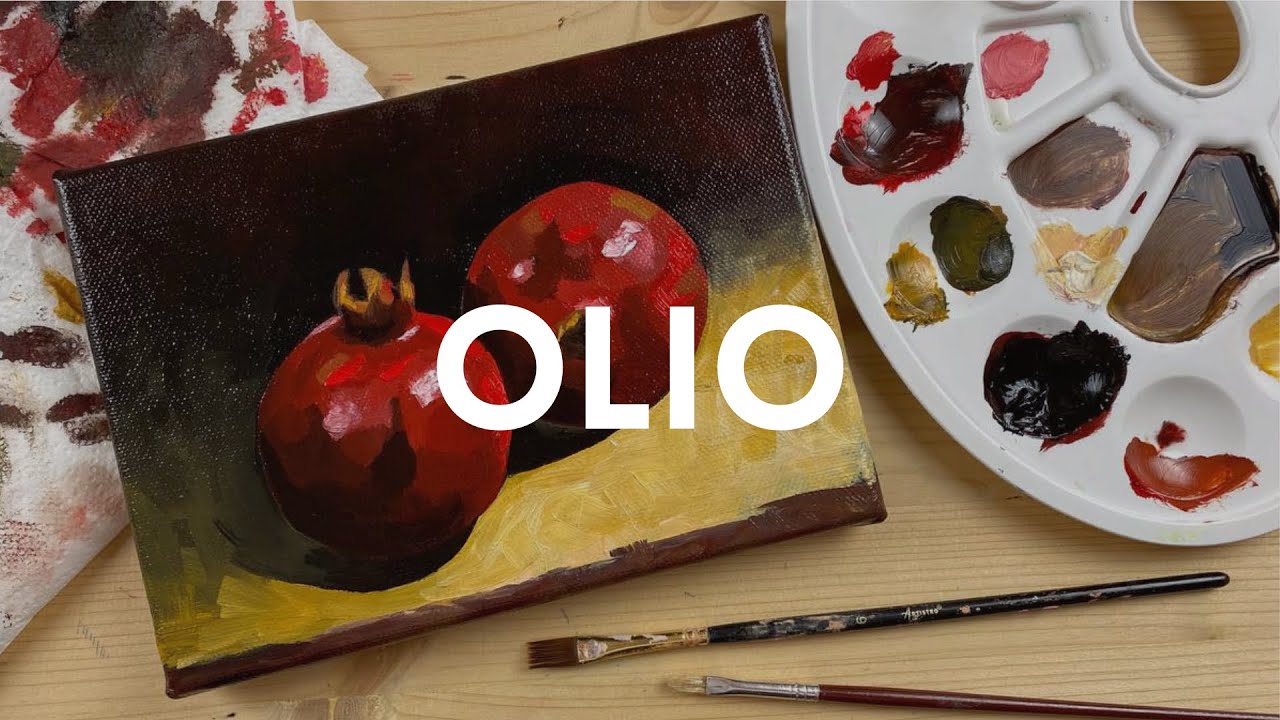 DIPINGO CON I COLORI AD OLIO PER LA PRIMA VOLTA!