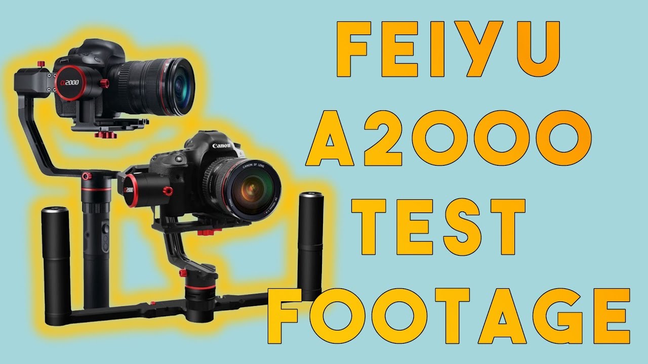 Feiyu Tech A2000 Gimbal Sample Footage with Sony A6500 and 16 50mm Kit Lens