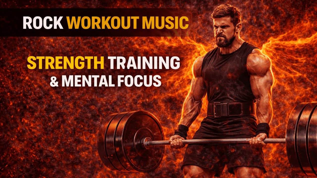 🎵Rock Workout Music – Strength Training & Mental Focus🎵