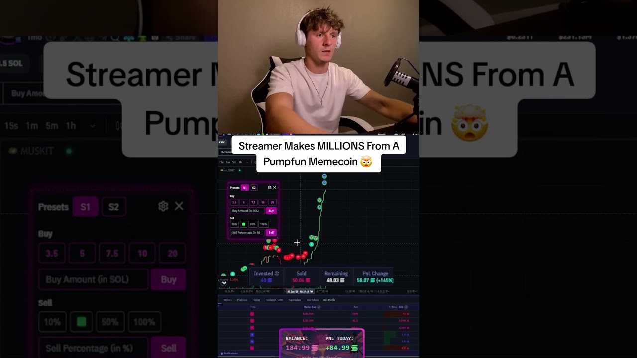 How Streamers Are Printing MILLIONS on Pump.fun LIVE 🚀 #memecrypto