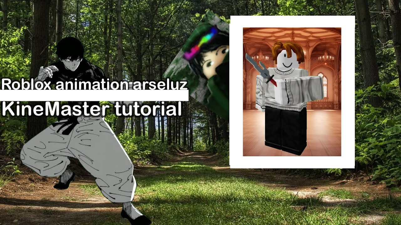 Como Fazer Animation no Roblox pelo KineMaster (Tutorial Arseluz)