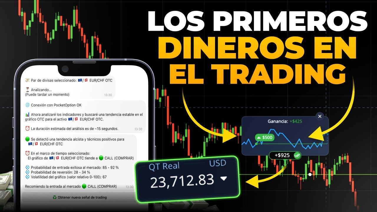 BOT DE TRADING | Primer dinero en trading sin analizar el mercado