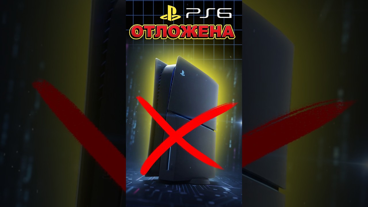 PS6 отложена #ixbt #ixbtgames #ps6 #playstation #консоль