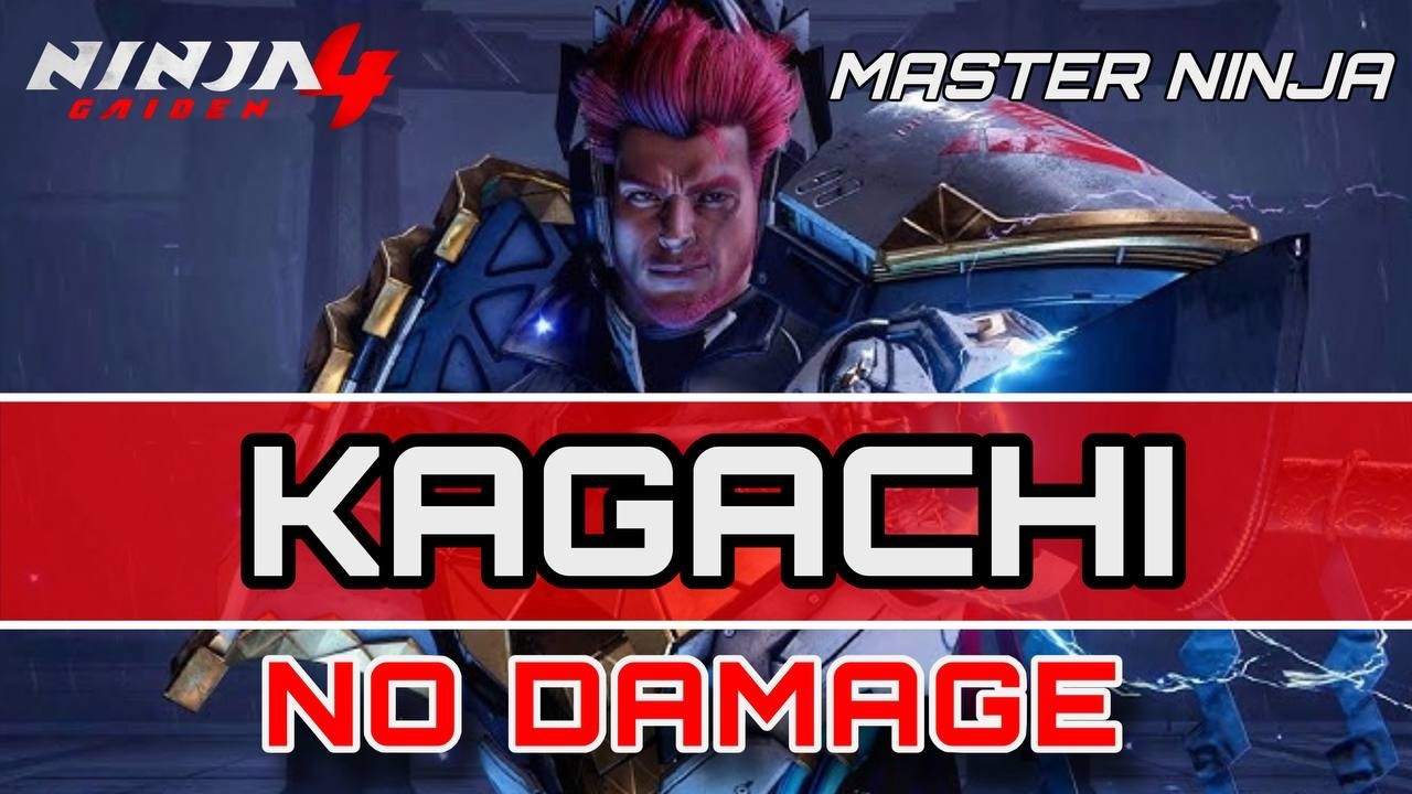NINJA GAIDEN 4 - Boss Trial 10 : Kagachi - No Hit + Bonus Clips - Master Ninja - Ryu (Untouchable)