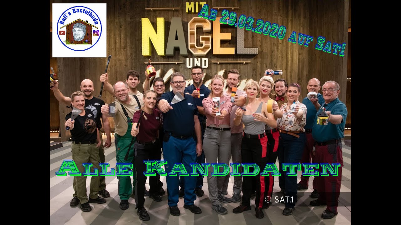Mit Nagel und K&ouml;pfchen / Die Kandidaten / Sat1 Kreativ-Challenge 2020