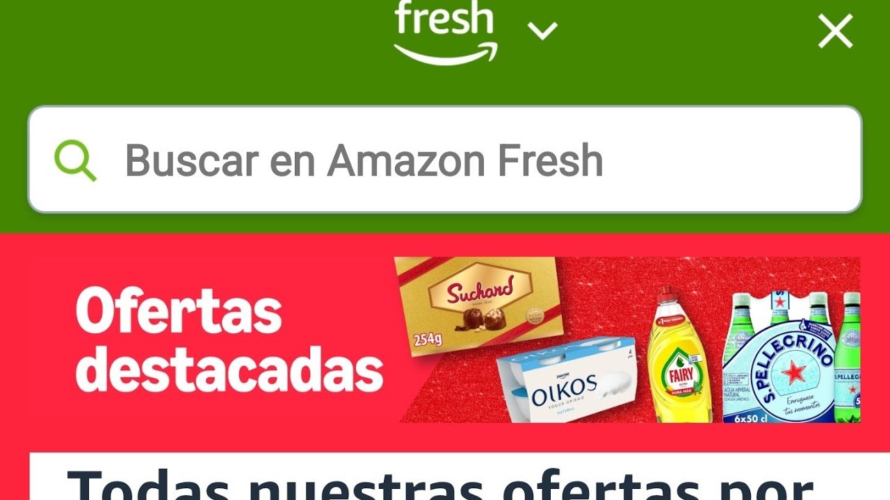 Unboxing de compra realizada en el supermercado de Amazon, Amazon Fresh. 26.12.2025
