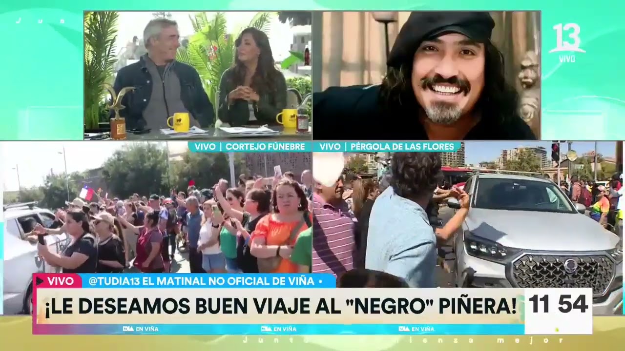 Homenaje en las calles Miguel “Negro” Piñera recibió emotiva despedida en la Pérgola de las Flores