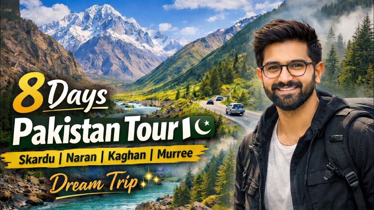 India vs Pakistan 8 Din Ka Pakistan Tour Vlog | Skardu, Naran, kaghan Murree – Ek Zindagi  🇵🇰"