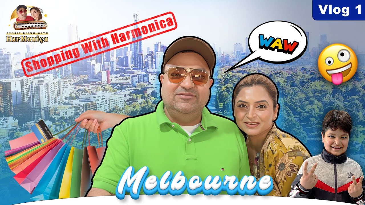 Shopping With Monica In Melbourne | Australia | Harmonica