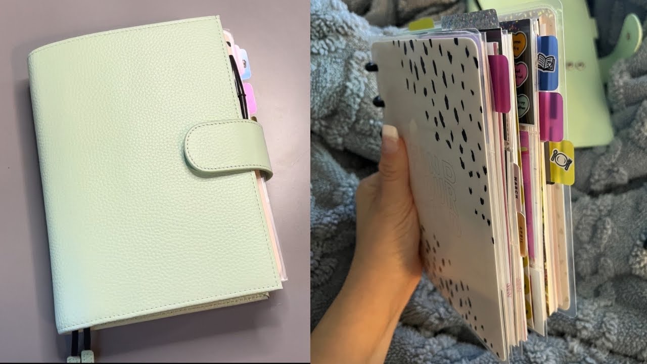 Мини-планировщик — пролистайте мой набор | CHUNKY Mini Happy Planner — Планировщик Discbound