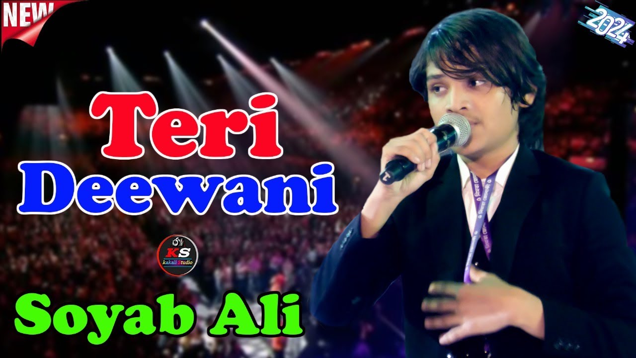 Teri Deewani || Soyab Ali || Kakali studio || Stage Performance || New song.